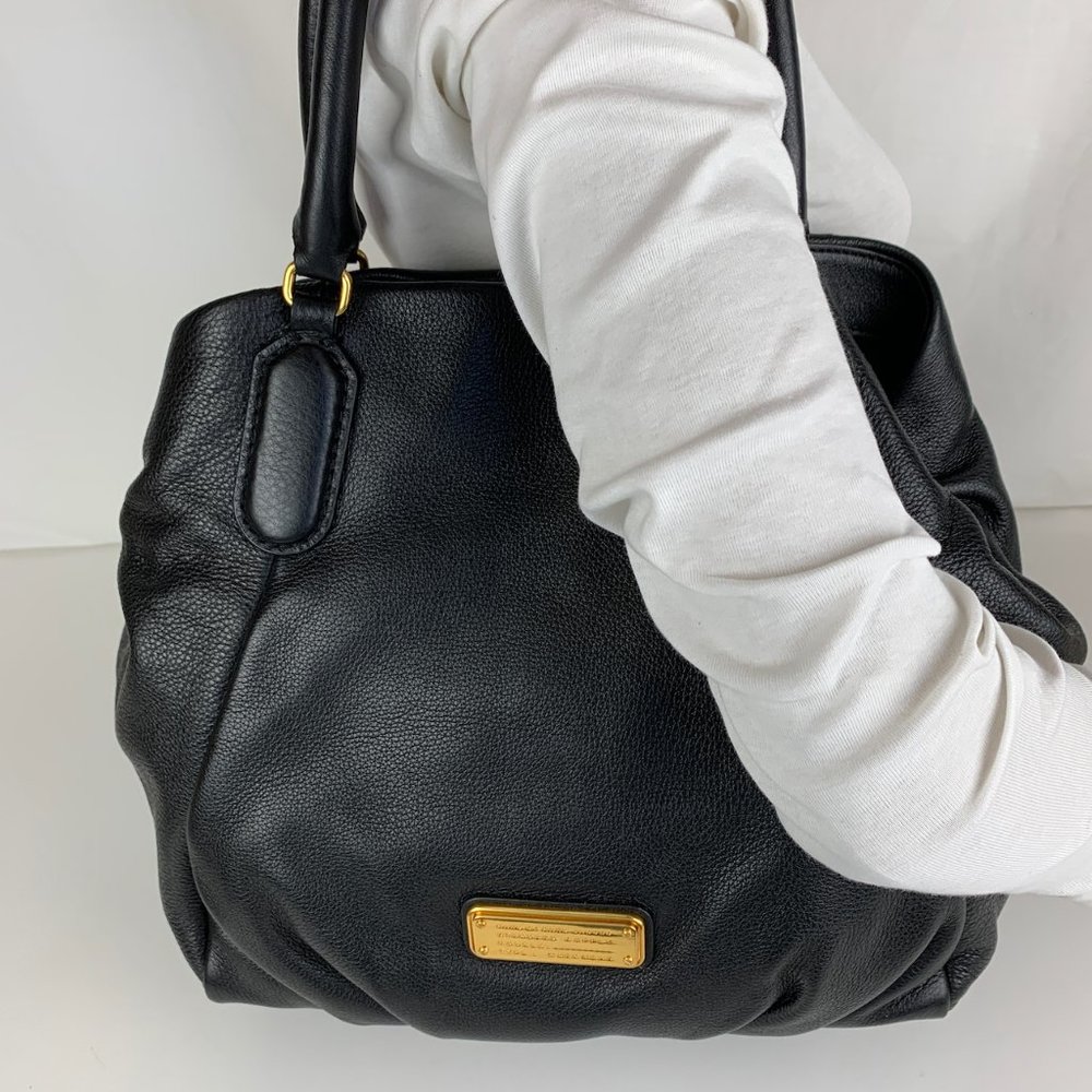 New Marc Jacobs Fran New Q Leather Tote - Picture 4 of 9